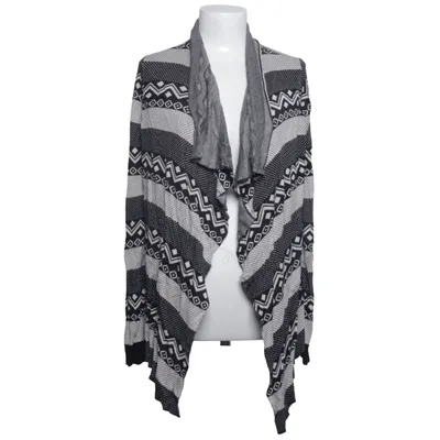 Cardigan (Zwart, Wit) van Julie Viscose