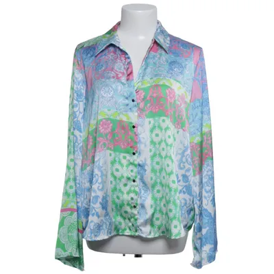 Bluse (Blå, Grøn, Pink, Flerfarvet) fra Zara Polyester