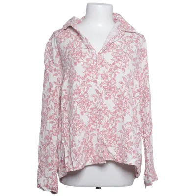 Blouse (White, Red) from Splash Viscose