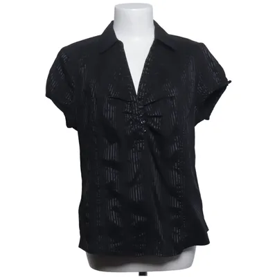Bluse (Schwarz) von Miss H. Baumwolle, Elasthan, Polyamid, Polyester