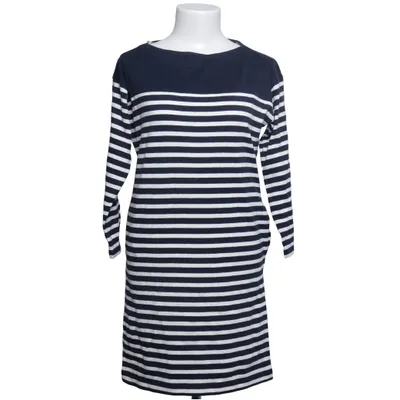 Jurk (Blauw, Wit) van Uniqlo Katoen