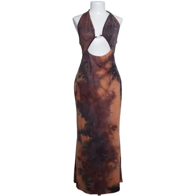 Maxi dress (Brown, Black, Multicolored) from Shein Elastane, Polyester