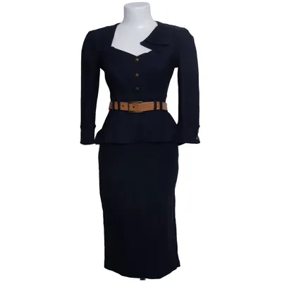 Dress (Blue) from Stop Staring Elastane, Polyamide, Viscose