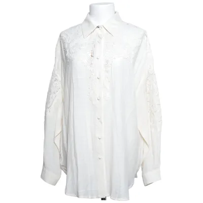 Blus (Beige) från Ecru Polyester, Viskos