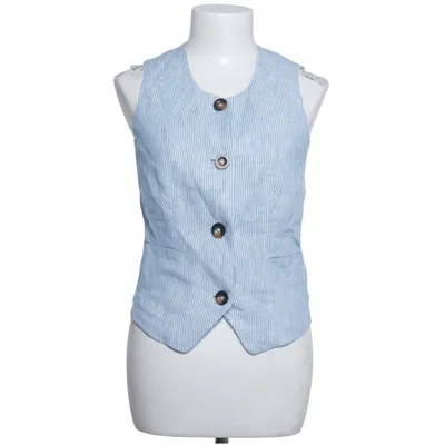 Suit vest (Blue, White) from Boden Cotton, Linen