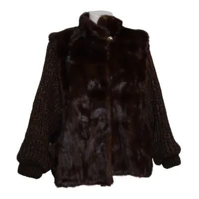 Pälsjacka (Brun) Minkpäls