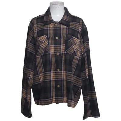Chemise en flanelle (Noir, Beige, Rose) de Stockholm (Surfboard) Club Acrylique, Polyester, Laine