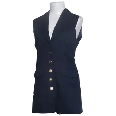 Vest (Blue) from Zaza Polyester, Viscose