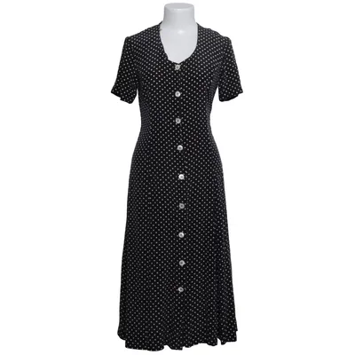 Shirt dress (Black, White) from Windsor Silk