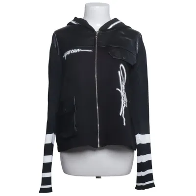 Hoodie (Black, White) from Issy Cotton, Elastane, Polyester