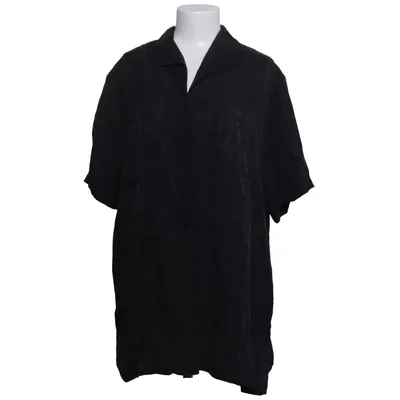 Kurzarmhemd (Schwarz) von Fiamma Viskose