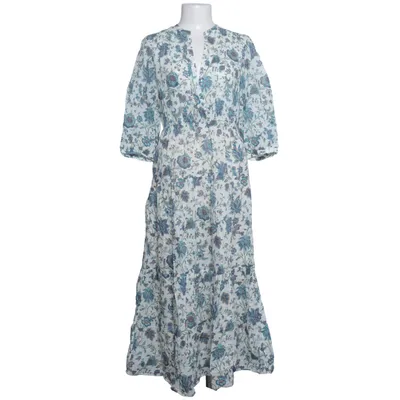 Maxi jurk (Wit, Blauw, Meerkleurig) van Gerard Darel Katoen, Polyester