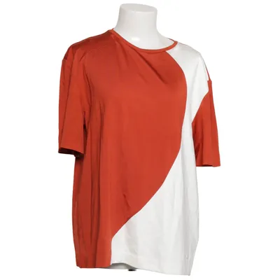 Top (Red, White) from Fay Elastane, Viscose