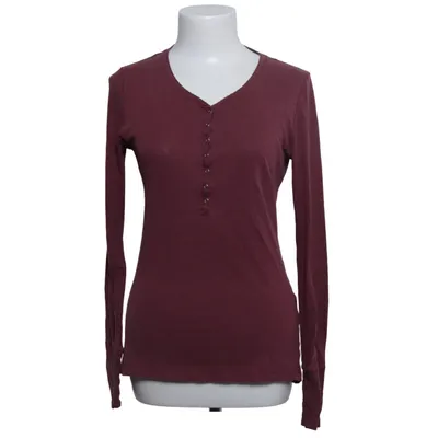 Henley T-shirt (Rød) fra L.O.G.G by H&M Bomuld, Polyester
