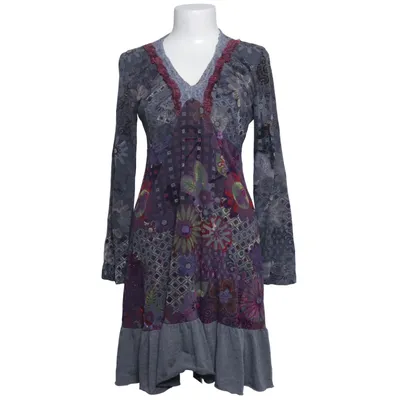 Robe (Gris, Violet, Multicolore) de Heine Acrylique, Élasthane, Polyester, Viscose, Laine
