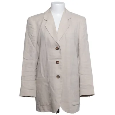 Blazer (Beige) from DinoModa Linen