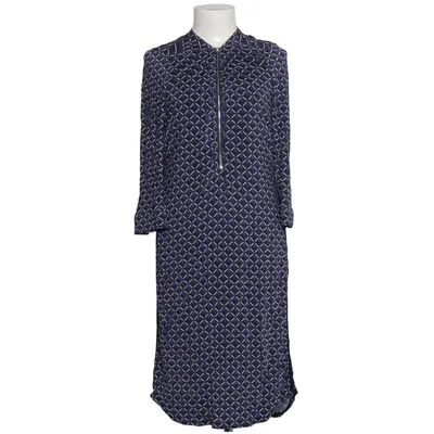 Capuchon jurk (Blauw, Wit, Zwart) van Claudia Sträter