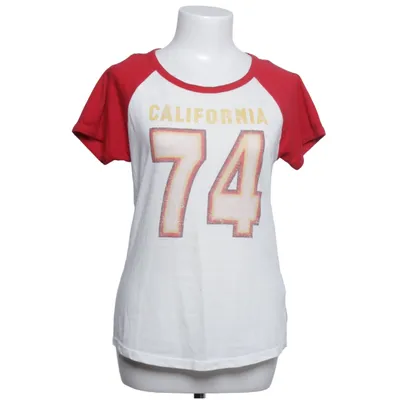 Honkball T-shirt (Miss / 03 Contrast Raglan Tee) van Miss America Katoen, Polyester