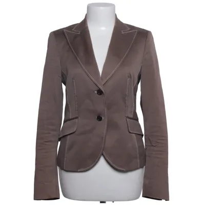 Blazer (Bruin) van St Emile Acetaat, Katoen, Elastaan, Viscose