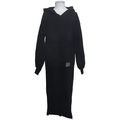 Kapuzenkleid (Schwarz) von By o la la..! Baumwolle