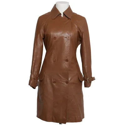 Läderkappa (Brun) från Steffen Schraut Skinn, Polyester