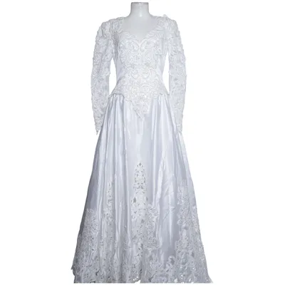 Wedding dress (White) from Demetrios Polyester