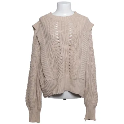 Sweater (Beige) from MSCH Copenhagen Acrylic, Cotton