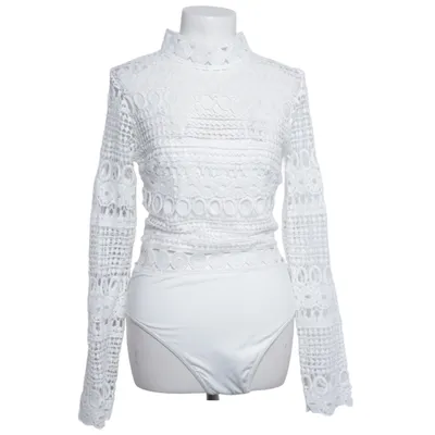 Romper (Wit) van Pavone Bamboo, Elastaan, Polyamide