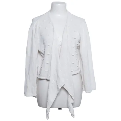 Slå om-cardigan (Hvid) fra Kekoo Design