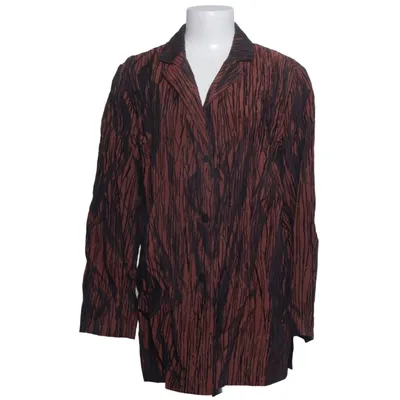 Kavaj (Brun, Svart) från Madame Polyester, Viskos