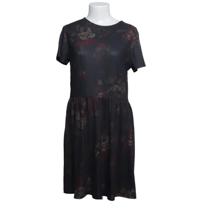 Jurk (Zwart, Meerkleurig) van Drop Dead Elastaan, Polyester
