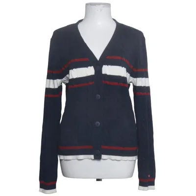 Cardigan (Blue, White, Red) from Via Cortesa Polyamide, Polyester, Viscose