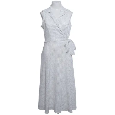 Wrap dress (White, Black) from DKNY Elastane, Polyester