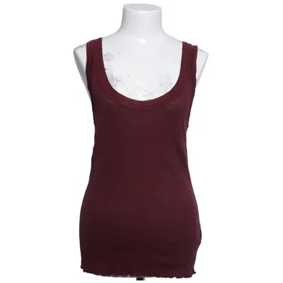 Tank Top (Red) from Saint Tropez Cotton, Silk