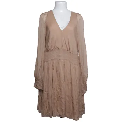 Dress (Beige) from Halston Heritage Polyester, Silk