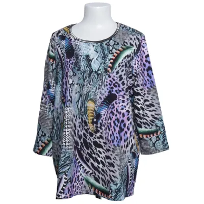 Tunique (Multicolore) de Klaus Modelle Coton, Élasthane, Polyamide