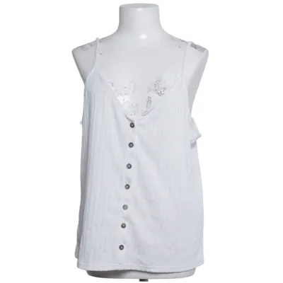Tanktop (Wit) van L.O.G.G by H&M Polyester, Viscose, Elastaan