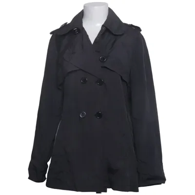 Trenchcoat (Grijs) van Blue Flame Katoen, Polyamide