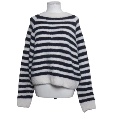 Pull-over (Noir, Blanc) de SoSue Laine d'alpaga, Élasthane, Polyamide