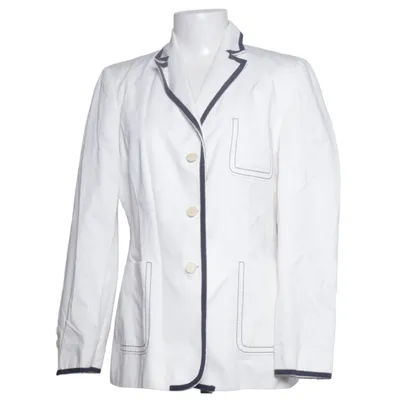 Blazer (Blanc) de Daks Viscose