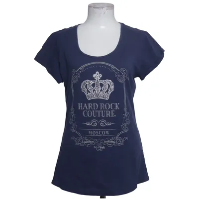T-shirt (Bleu) de Hard Rock Couture Coton