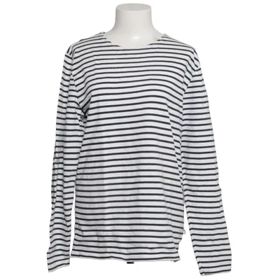 Långärmad t-shirt (Vit, Svart) från Knowledge Cotton Apparel Bomull