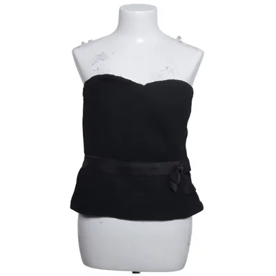 Tube top (Black) from H&M Cotton, Elastane, Polyester