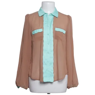 Blouse (Marron, Turquoise) de Ark & Co Polyamide, Polyester