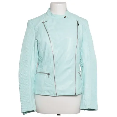 Veste de motard (Bleu) de Megusto Polyester, Polyuréthane