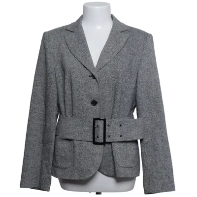 Blazer (Gray) from Aust Acetate, Acrylic, Polyamide, Silk, Wool