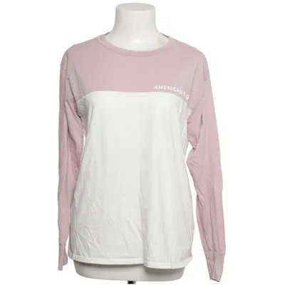 Långärmad t-shirt (Rosa, Vit) från American Eagle Bomull
