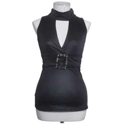 Halterneck top (Sort) fra Colours Of The World Elastan, Polyester