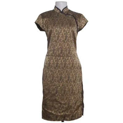 Cheongsam (Gul, Sort) fra Clockhouse Elastan, Polyester, Viscose