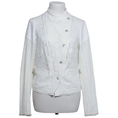 Jacket (White) from High Tech Elastane, Polyamide, Polyester, Viscose